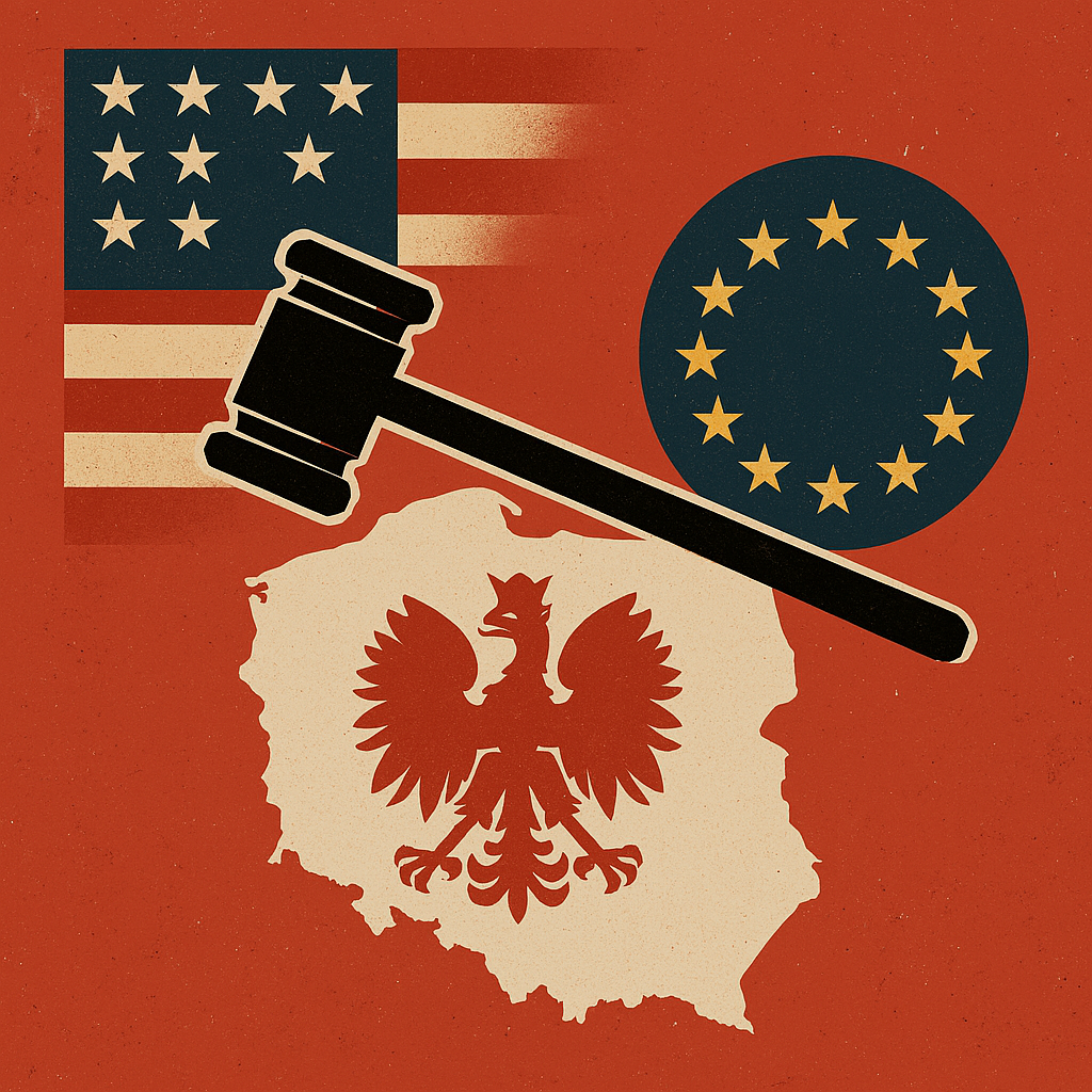 Pożegnanie z Ameryką? Pudełko czekoladek dla Polski