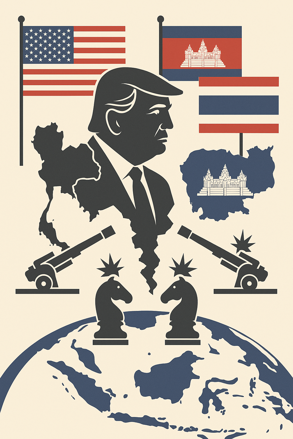 Trump, Tajlandia i Kambodża: konflikt graniczny, który stał się globalną grą o wpływy