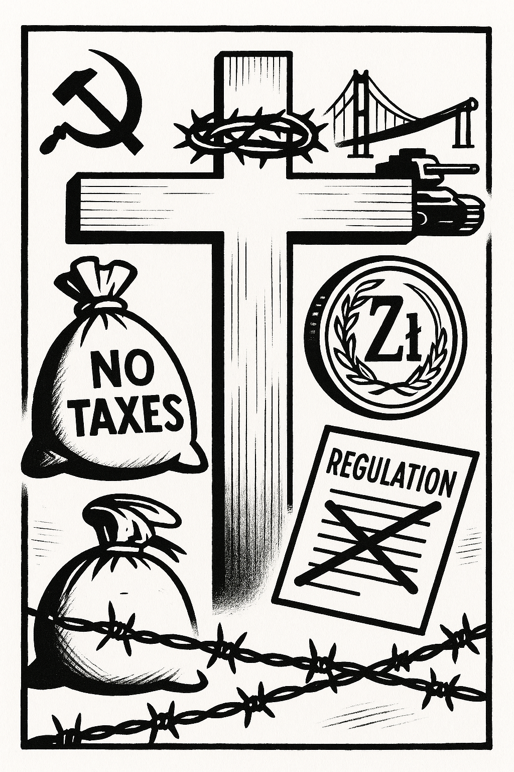 Gospodarczy program Grzegorza Brauna: demontaż państwa